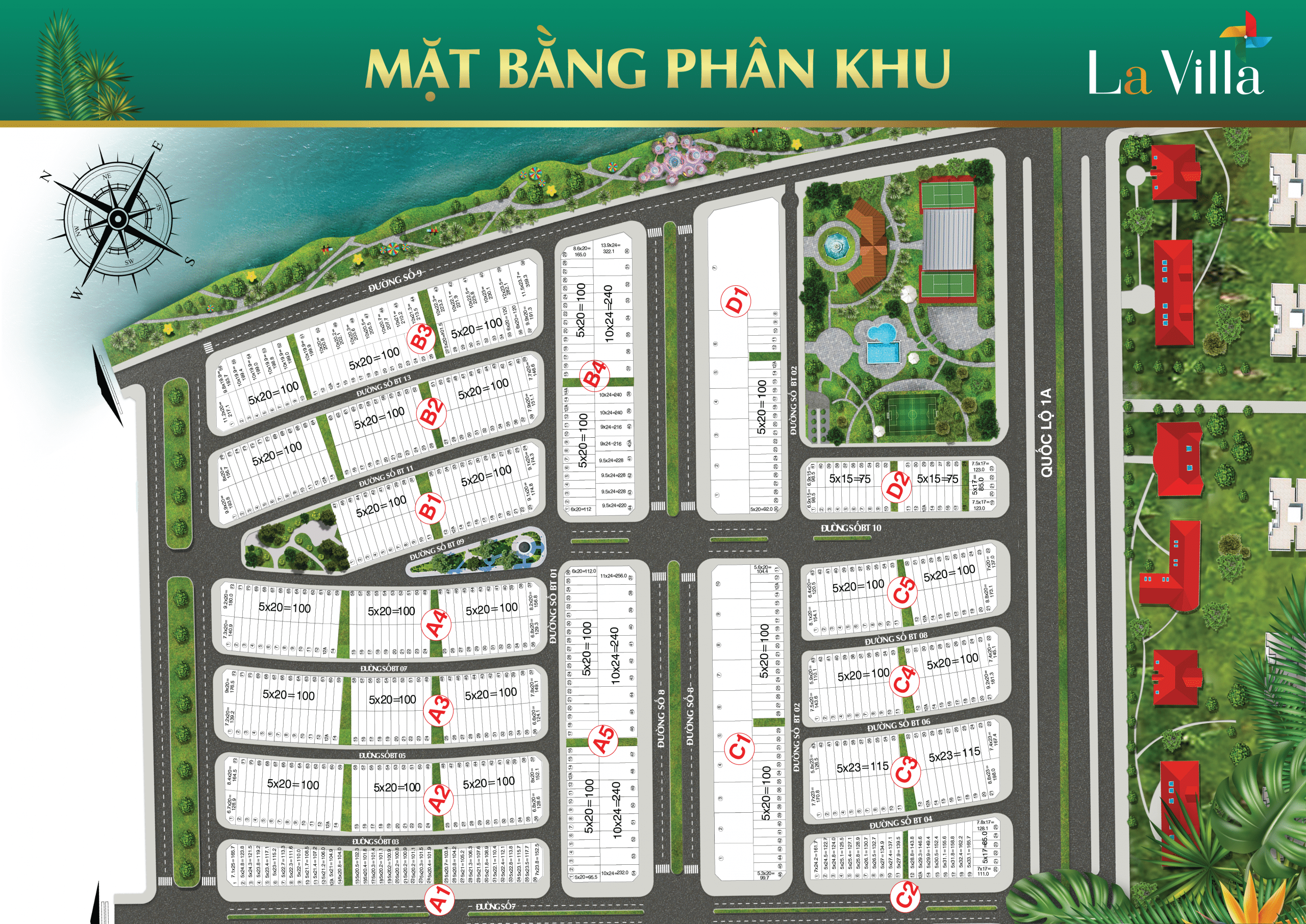 Tổng Quan Khu đô thị Lavilla Green City