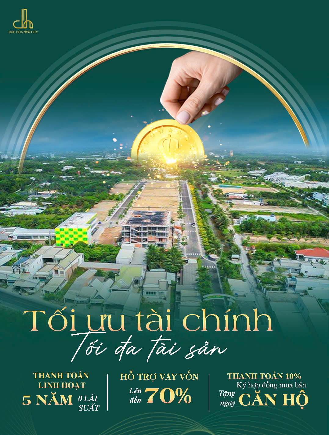 banner đức hòa new city